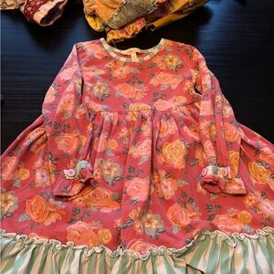 Matilda Jane Coral Floral Dress